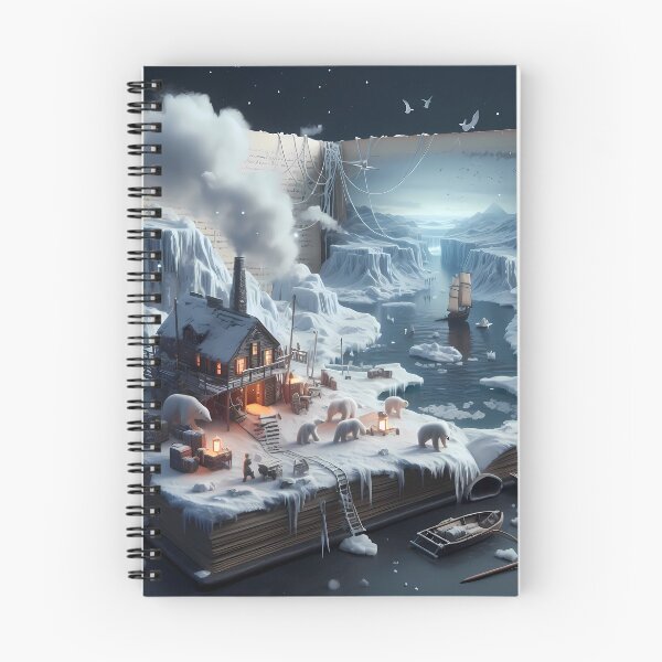 Item preview, Antarctica diorama designed and sold by Vibranta Studio.