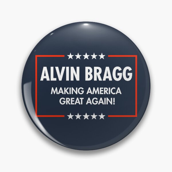 Item preview, Alvin Bragg is making America great again (blue) designed and sold by Thelittlelord.