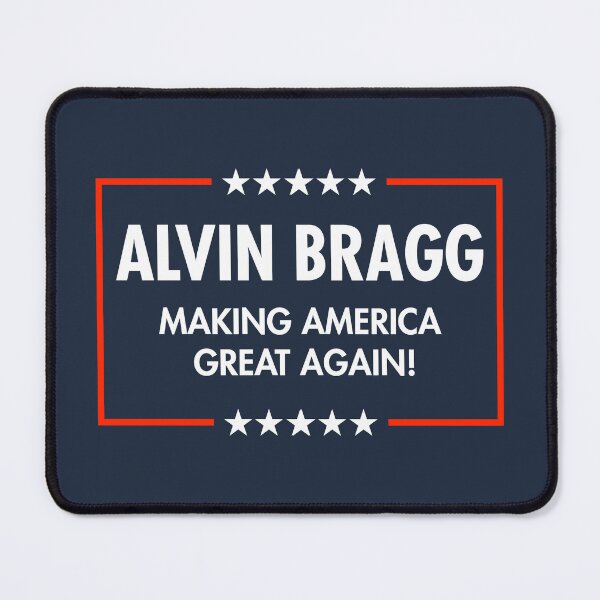 Item preview, Alvin Bragg is making America great again (blue) designed and sold by Thelittlelord.