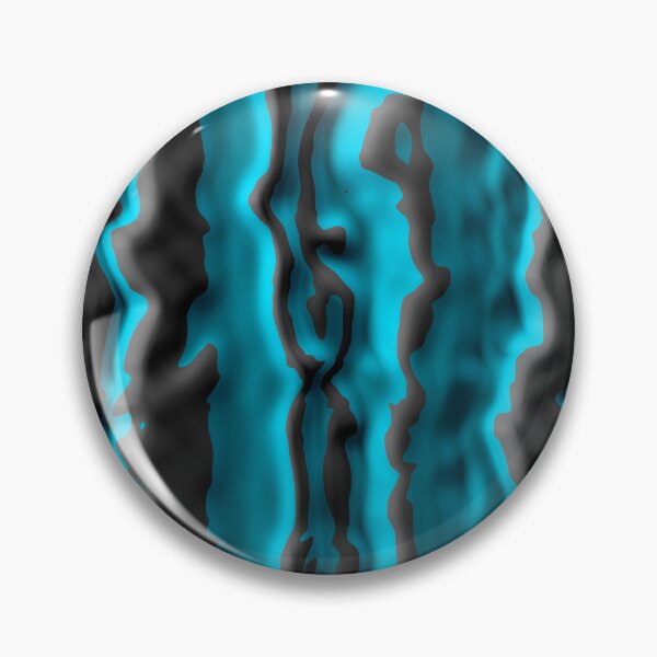 Item preview, Wavy Black on Blue Vertical Stripe Pattern designed and sold by TheRulerofEarth.