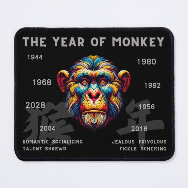 Item preview, Zodiac Signs - Monkey designed and sold by PrintsQuarter.