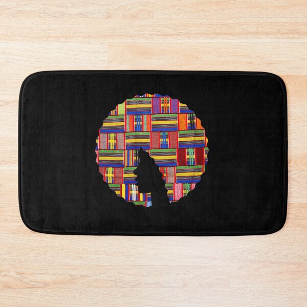 Item preview, Afro Hair Woman with African Pattern, Black History  designed and sold by Logiamerch.