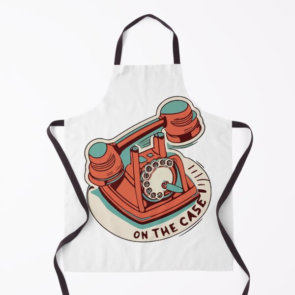 Item preview, Retro Detective Phone - On the Case Design designed and sold by NiftyWrx.