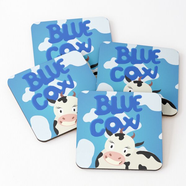 Item preview, BLUE COW, Blue cow story, PIF PAF PUF designed and sold by MAKEtoFIT.