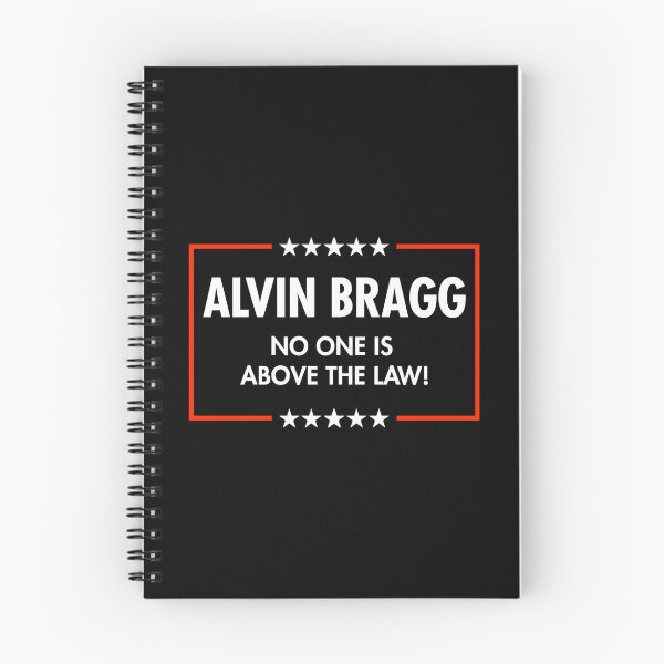 Item preview, Alvin Bragg - NO ONE IS ABOVE THE LAW (BLACK) designed and sold by Thelittlelord.