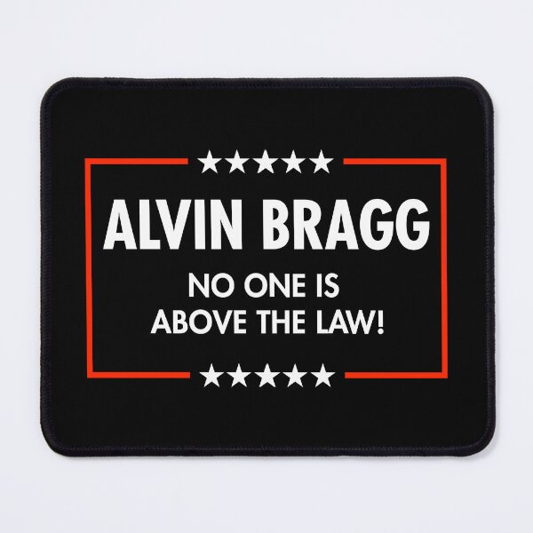 Item preview, Alvin Bragg - NO ONE IS ABOVE THE LAW (BLACK) designed and sold by Thelittlelord.