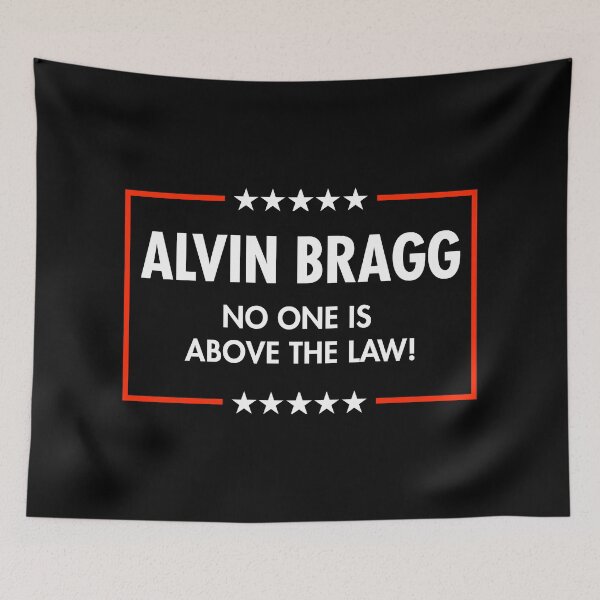 Item preview, Alvin Bragg - NO ONE IS ABOVE THE LAW (BLACK) designed and sold by Thelittlelord.