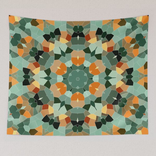 Item preview, Kaleidoscope Distortion Mosaic Tiles designed and sold by ObsidianDaz.