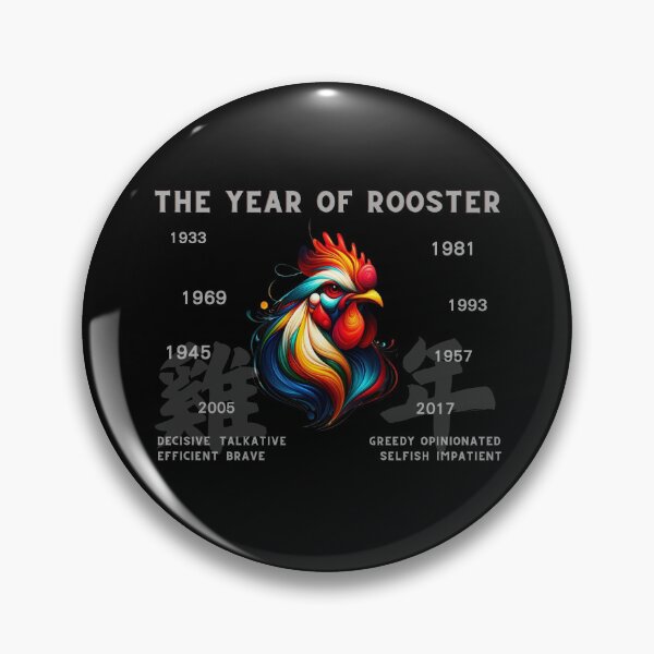 Item preview, Zodiac Signs - Rooster designed and sold by PrintsQuarter.