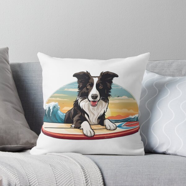 Artikelvorschau, Border Collie - Surfer entworfen und verkauft von Kappadog.