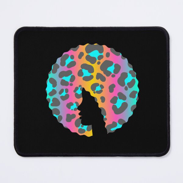 Item preview, Afro Hair Woman with African Animal Pattern, Black History  designed and sold by Logiamerch.