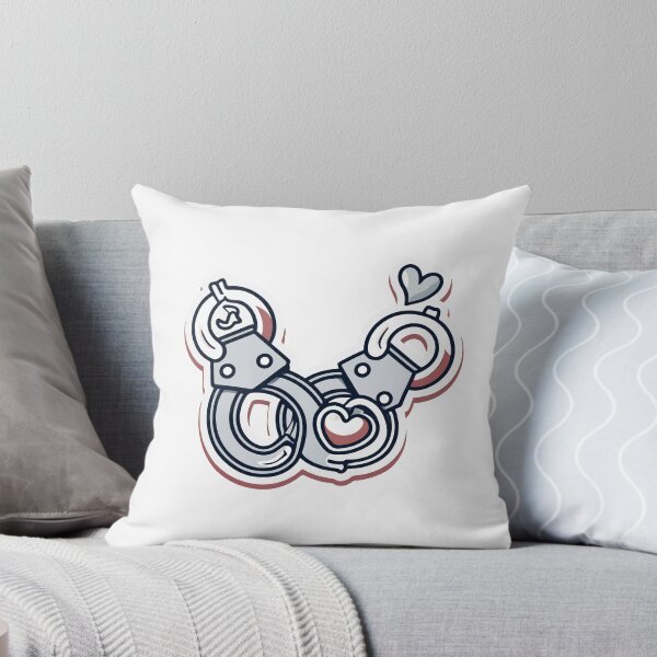Item preview, Sleuth Love - Handcuffs and Heart Design designed and sold by NiftyWrx.
