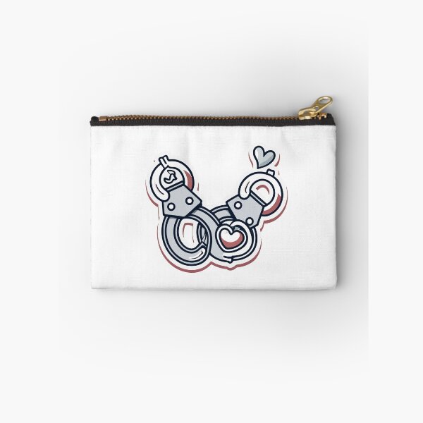 Item preview, Sleuth Love - Handcuffs and Heart Design designed and sold by NiftyWrx.