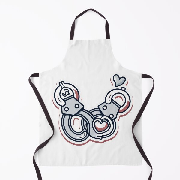 Item preview, Sleuth Love - Handcuffs and Heart Design designed and sold by NiftyWrx.