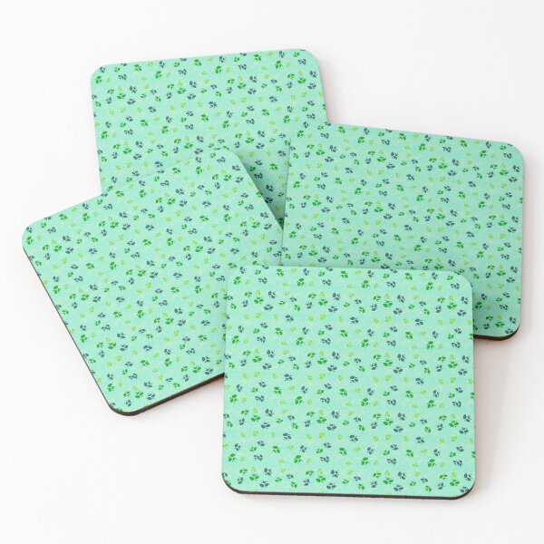 Item preview, Leaves seamless pattern on Green textured background designed and sold by Fantacaroo Designs.