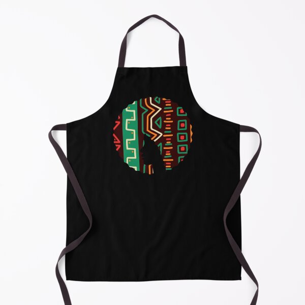 Item preview, Afro Hair Woman with African Pattern, Black History designed and sold by Logiamerch.