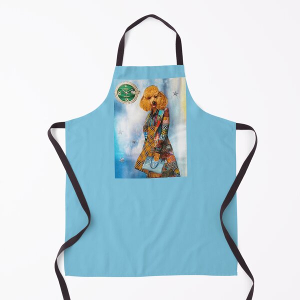 Item preview, Apricot Poodle Dog - 'No Time To Be Dull' designed and sold by Nikki Fortuin Arts & Crafts.