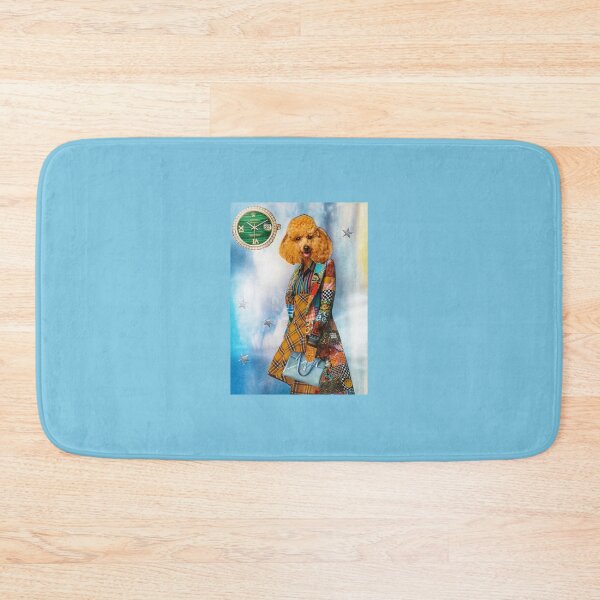 Item preview, Apricot Poodle Dog - 'No Time To Be Dull' designed and sold by Nikki Fortuin Arts & Crafts.