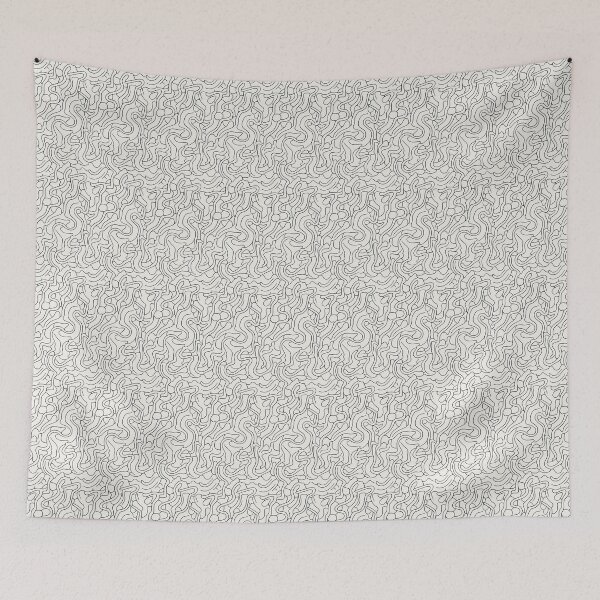 Item preview, Meandering Thoughts: Abstract Linear Maze designed and sold by Chreggie.