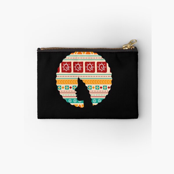 Item preview, Afro Hair Woman with African Pattern, Black History  designed and sold by Logiamerch.