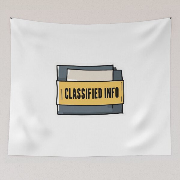 Item preview, Classified Info Detective Dossier Sketch designed and sold by NiftyWrx.