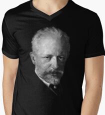 composer Tchaikovsky Men's V-Neck T-Shirt