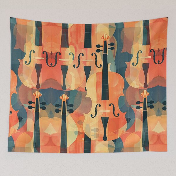 Item preview, Warm Violin Print designed and sold by Alfredus.