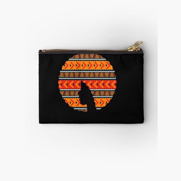 Item preview, Afro Hair Woman with African Pattern, Black History  designed and sold by Logiamerch.
