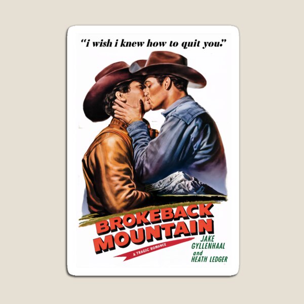 Aperçu de l'œuvre Affiche vintage de Brokeback Mountain créée et vendue par greggfriedrice.