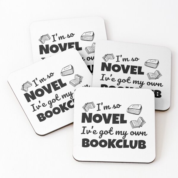 Item preview, Funny bookclub pun I'm so novel I've got my own bookclub designed and sold by shmodev.