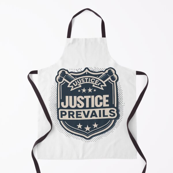 Item preview, Justice Prevails Emblem Badge designed and sold by NiftyWrx.
