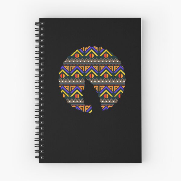 Item preview, Afro Hair Woman with African Pattern, Black History  designed and sold by Logiamerch.