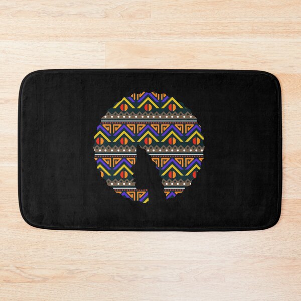 Item preview, Afro Hair Woman with African Pattern, Black History  designed and sold by Logiamerch.