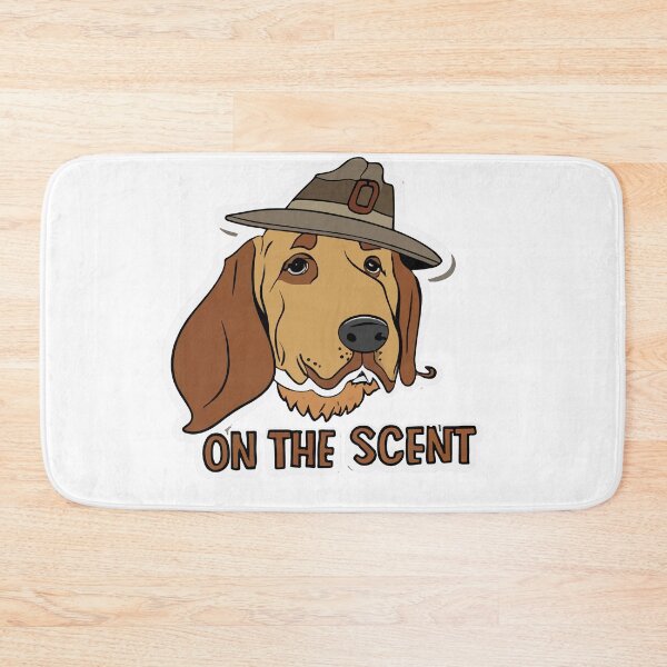 Item preview, Detective Bloodhound On the Scent Cartoon designed and sold by NiftyWrx.