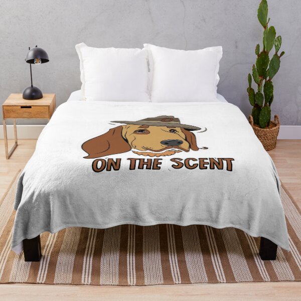 Item preview, Detective Bloodhound On the Scent Cartoon designed and sold by NiftyWrx.