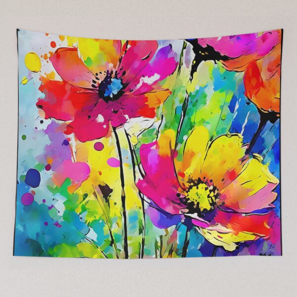Item preview, Blooming Brilliance: Hand-Drawn Floral Fantasia designed and sold by drawbey.