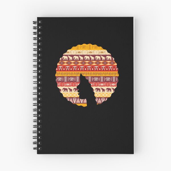 Item preview, Afro Hair Woman with African Pattern, Black History  designed and sold by Logiamerch.