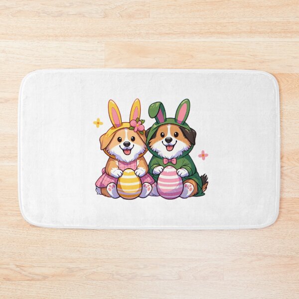 Item preview, Dynamic Duo Easter Dogs designed and sold by EpicPaws.