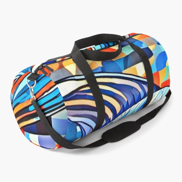 Item preview, Cubist Betta Fish Art designed and sold by Health And Fitness Posts e-Store.