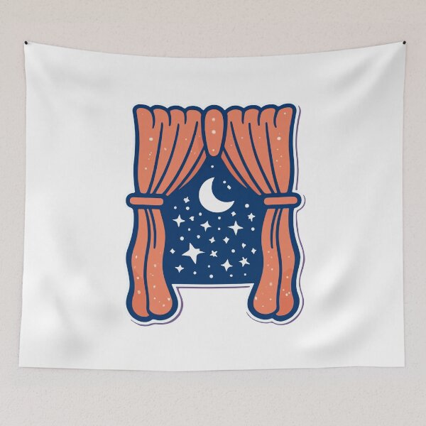 Item preview, Starry Night Theater Curtain Reveal designed and sold by NiftyWrx.