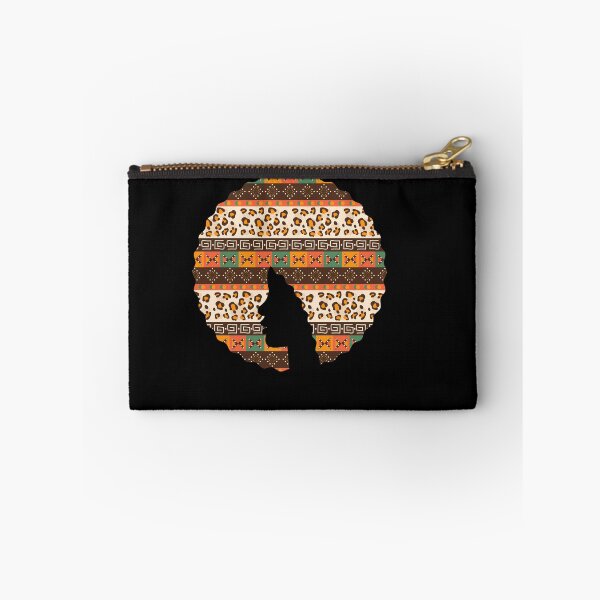 Item preview, Afro Hair Woman with African Pattern, Black History  designed and sold by Logiamerch.