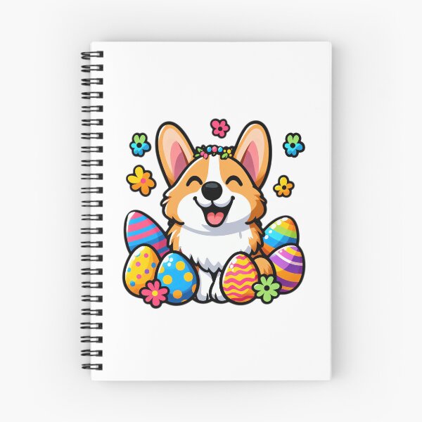 Item preview, Cheerful Corgi Easter Delight designed and sold by EpicPaws.