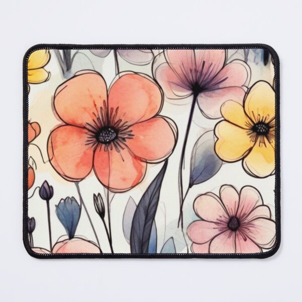 Item preview, Blooming Brilliance: Hand-Drawn Floral Fantasia designed and sold by drawbey.