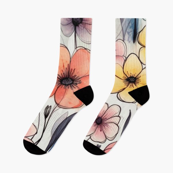 Item preview, Blooming Brilliance: Hand-Drawn Floral Fantasia designed and sold by drawbey.