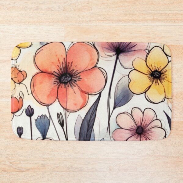 Item preview, Blooming Brilliance: Hand-Drawn Floral Fantasia designed and sold by drawbey.