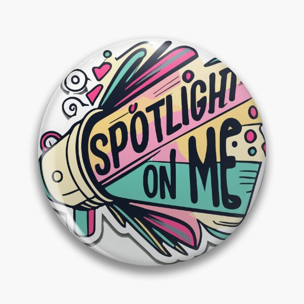 Item preview, Spotlight on Me - Vibrant Theater Quote designed and sold by NiftyWrx.