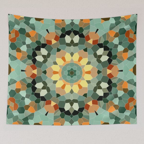 Item preview, Kaleidoscope Distortion Mosaic Tiles designed and sold by ObsidianDaz.