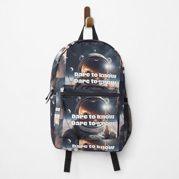 Item preview, Dare to know , Dare to grow space Astronaut design Curiosity Senses designed and sold by CuriositySenses.