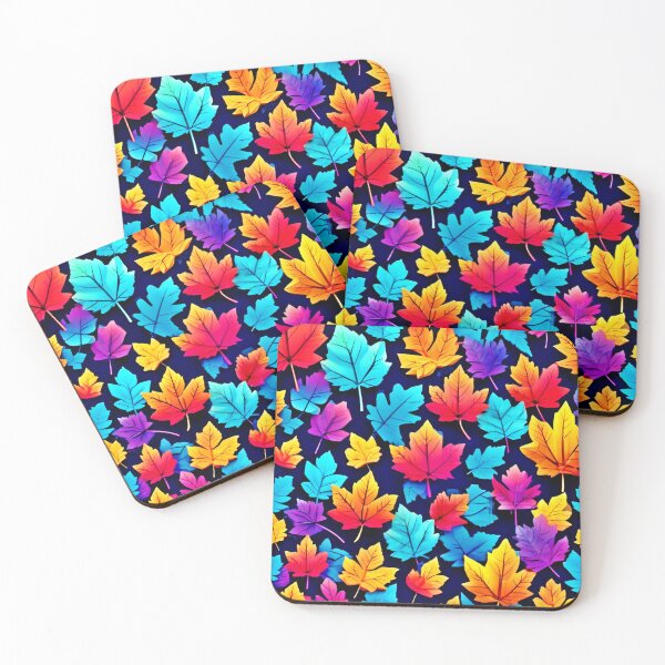 Item preview, Cool-Toned Leaf 3D Art designed and sold by Health And Fitness Posts e-Store.