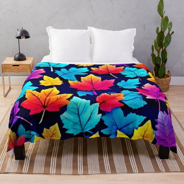 Item preview, Cool-Toned Leaf 3D Art designed and sold by Health And Fitness Posts e-Store.